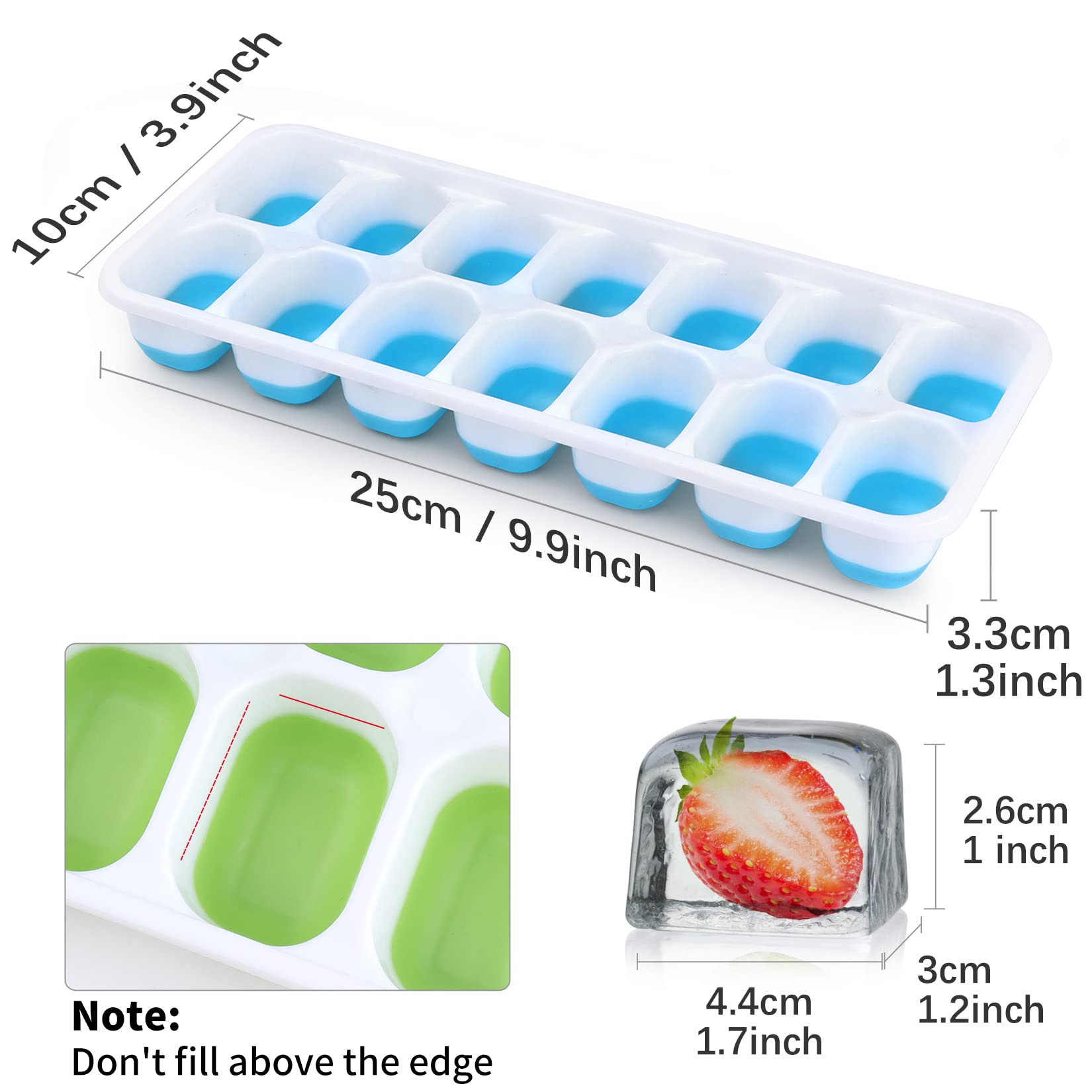 Jrisbo baby-friendly ice cubes suitable for feeding