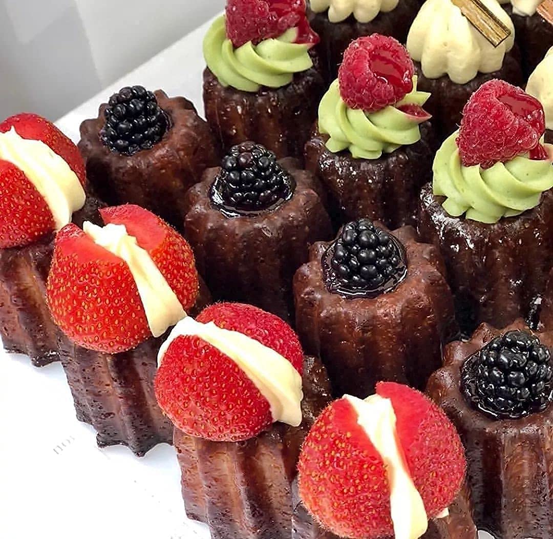 JRVT The Love canele mold emphasizes nonstick coating for clean releases.