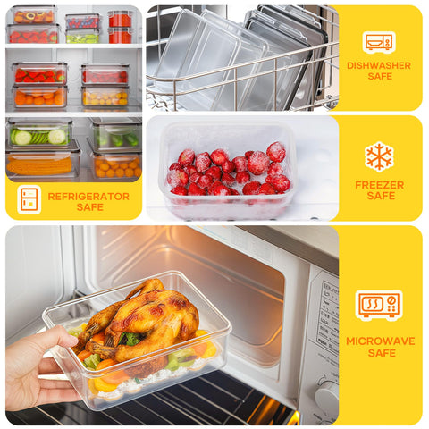 JSCARES BPA-free microwave-safe containers ready for quick heating