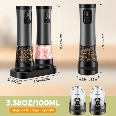 JSCARES LED-lit base provides precise grinding in any lighting