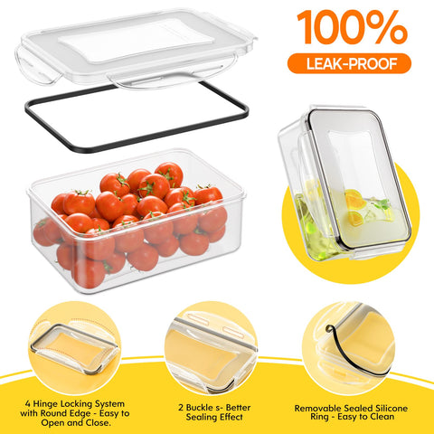 JSCARES 1-ounce sauce cups with leak-proof lids for dressings and dips