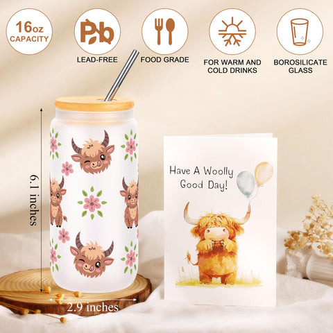 JSENGIFT Highland Cow socks offering soft cozy wear and playful style