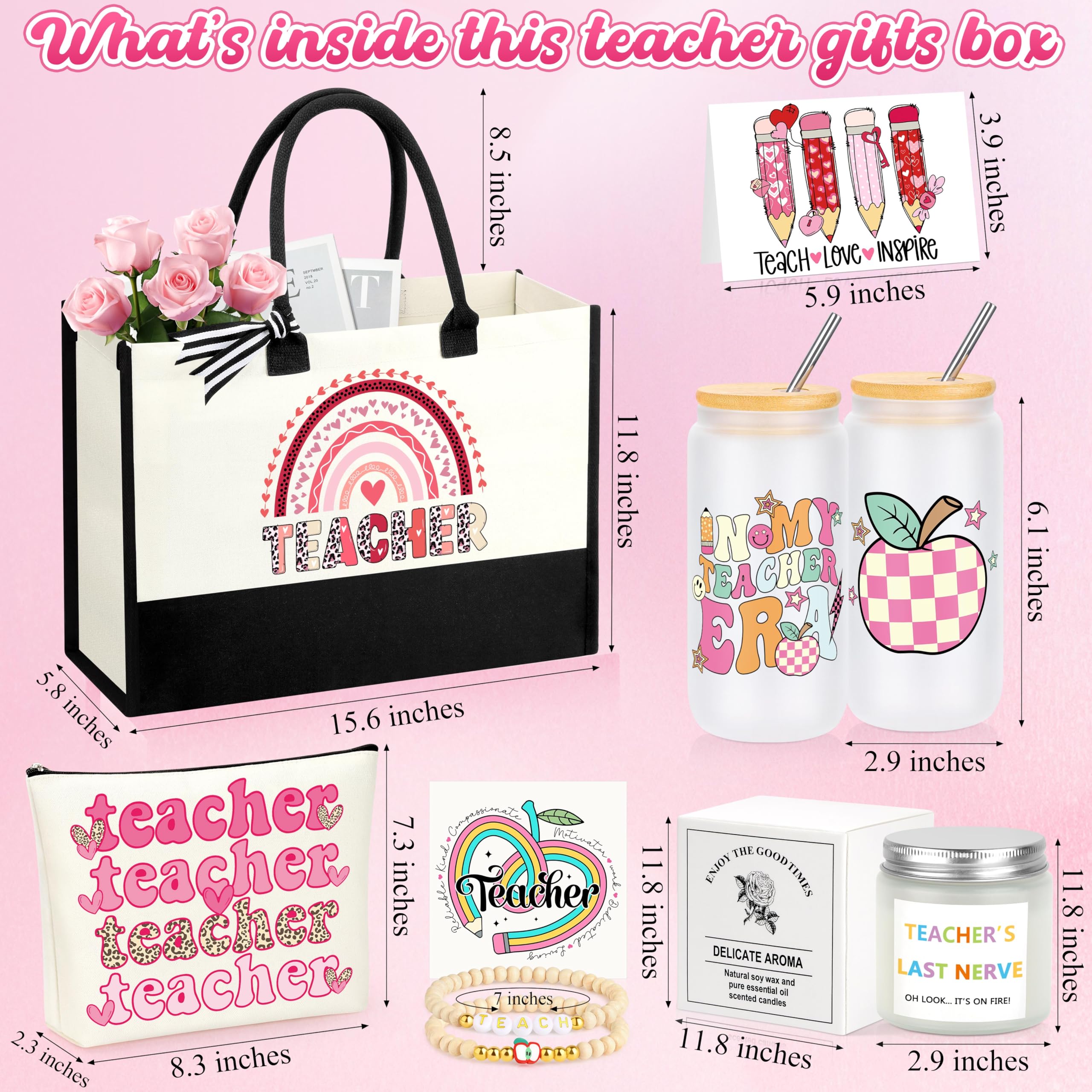 JSENGIFT canvas makeup bag with roomy interior for organizing essentials