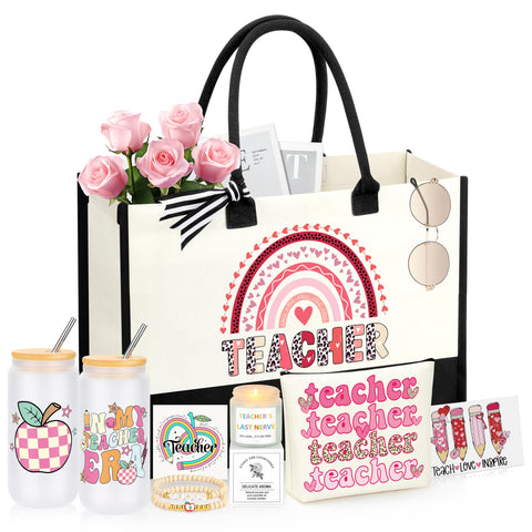 JSENGIFT tote bag in natural cotton canvas for daily use