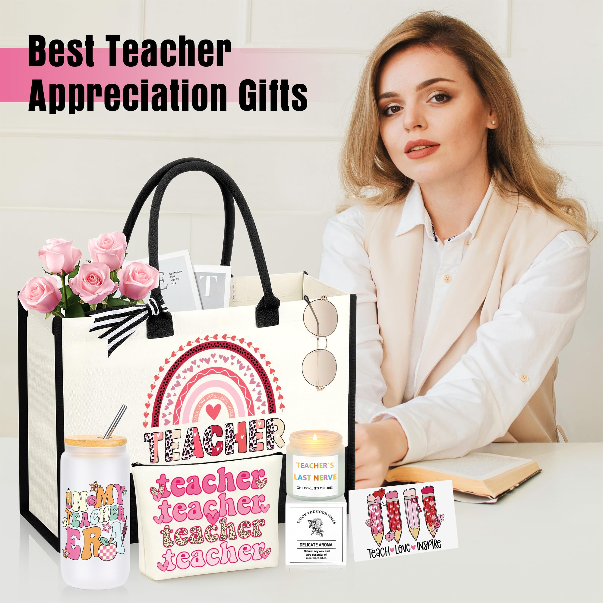 JSENGIFT gift set in use as a thoughtful teacher appreciation idea