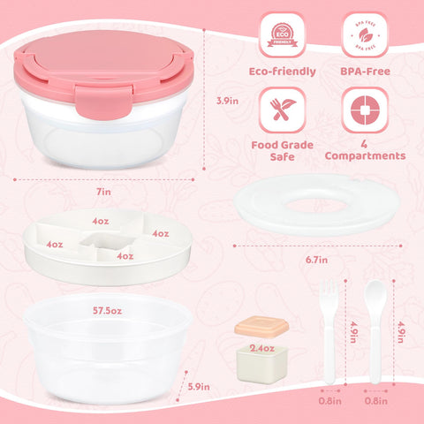 JSLOVE dressing cup 2.5oz for sauces and dips.