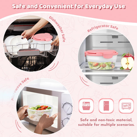 JSLOVE top-rack dishwasher-safe for easy cleanup.