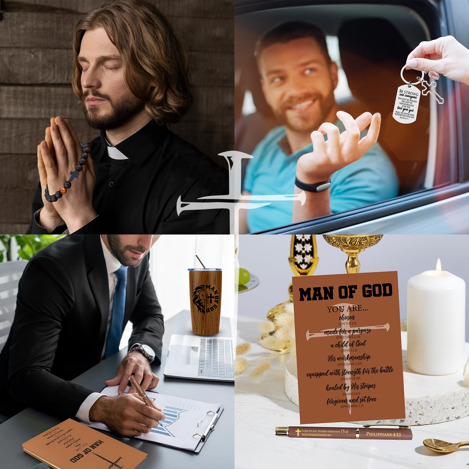 JTAMOHI cross bracelet for daily reminder of faith and purpose