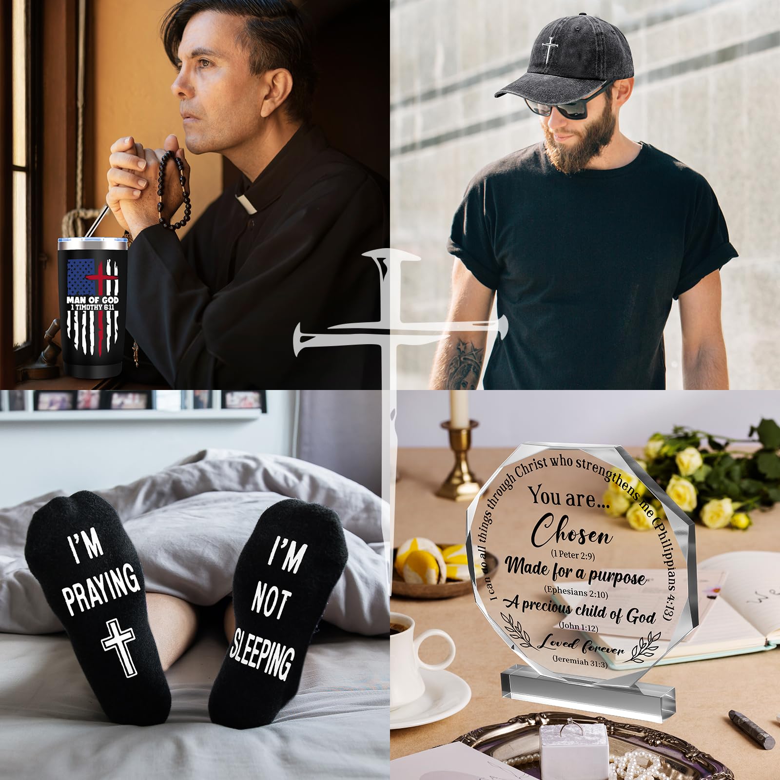 JTAMOHI cross bracelet for daily wear and reminder of faith.