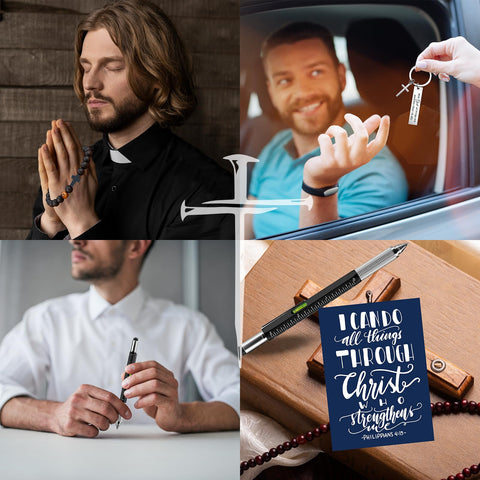 JTAMOHI scripture keychain for daily reminders and easy access