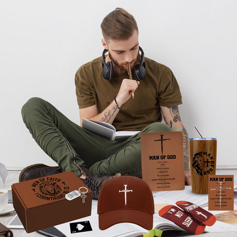 JTAMOHI stainless steel keychain reminder to stay strong and courageous