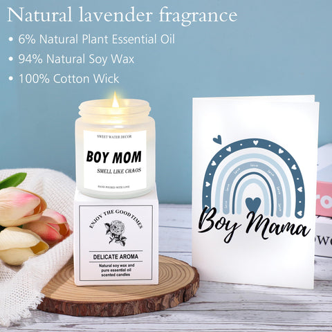 JTENGTOP affirmation card for boy mom offering encouragement