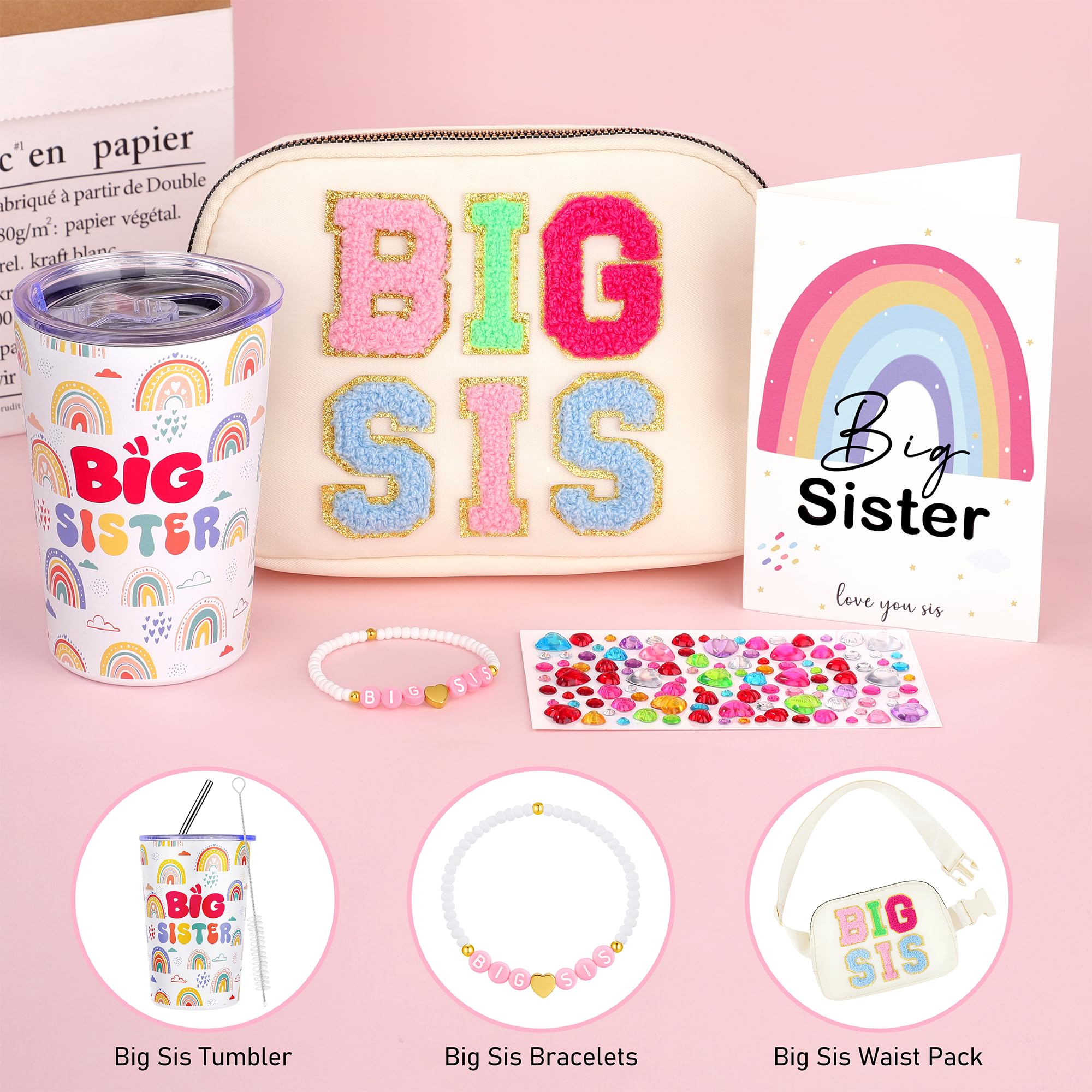 JTENGTOP gift box presentation for a thoughtful big sister surprise.