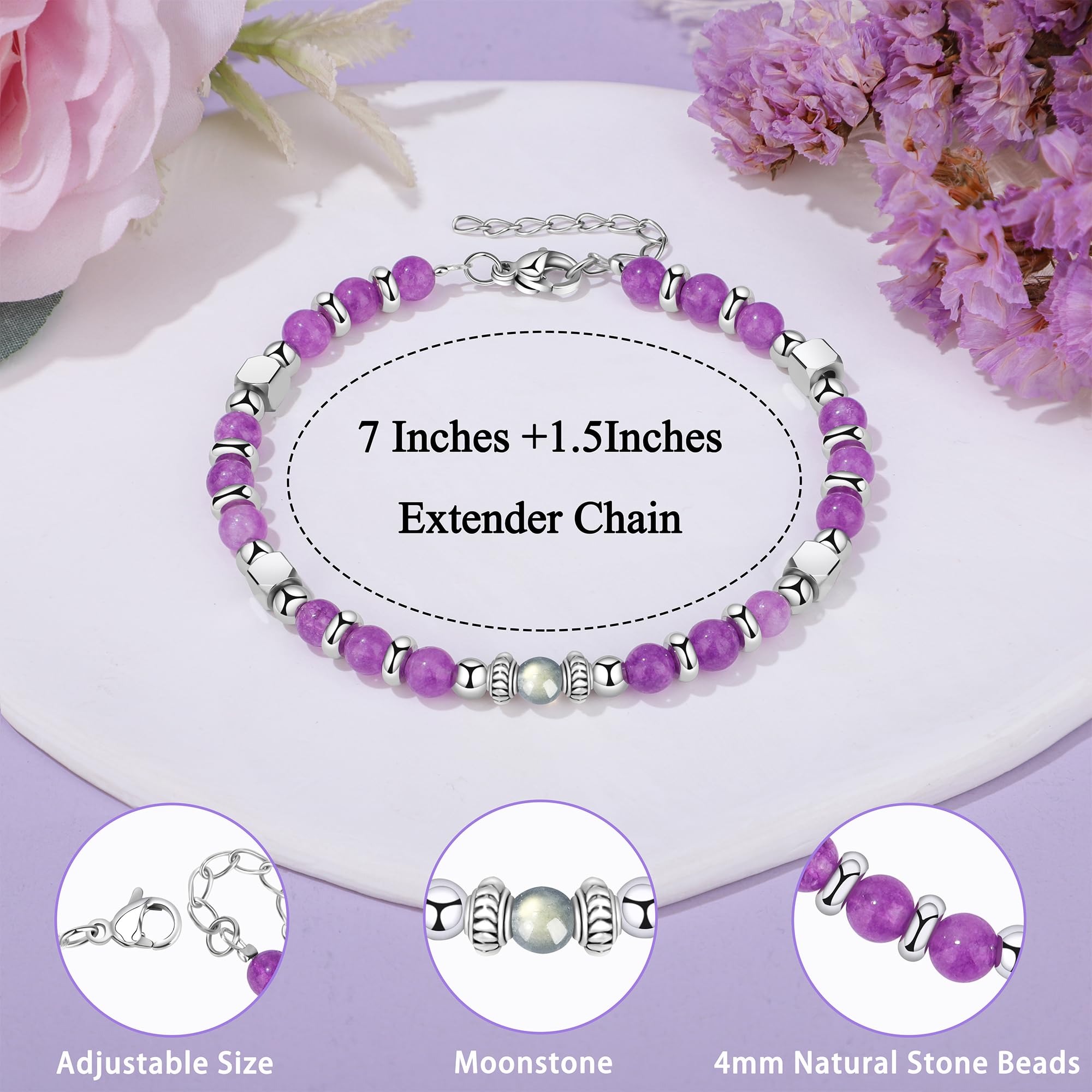 JTENGTOP purple lavender-scented candle emitting a calming aroma