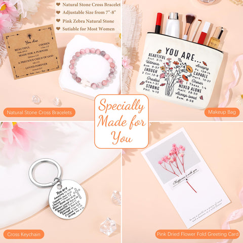 JTENGTOP Christian affirmation cards, uplifting messages for reflection and motivation.