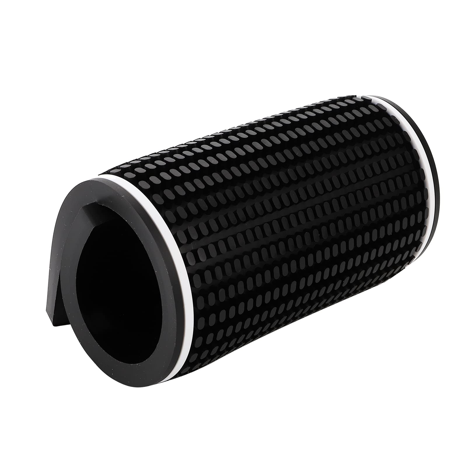 Jucoan bar mat being rinsed for easy cleaning.