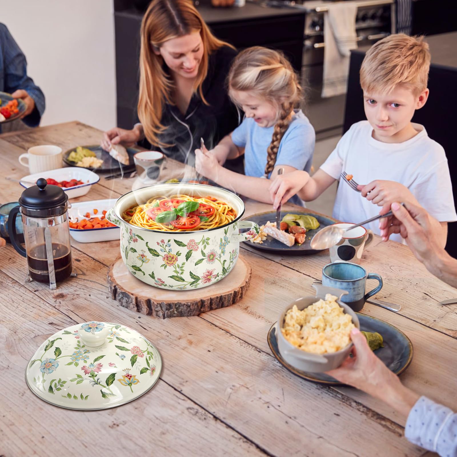 Jucoan enamel surface cleans easily and resists stains