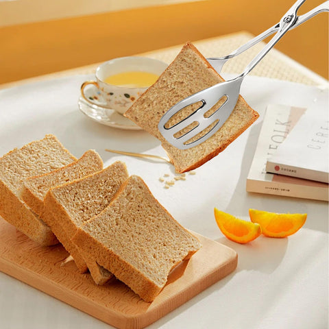 Jucoan hanging storage option for tongs in a clean kitchen