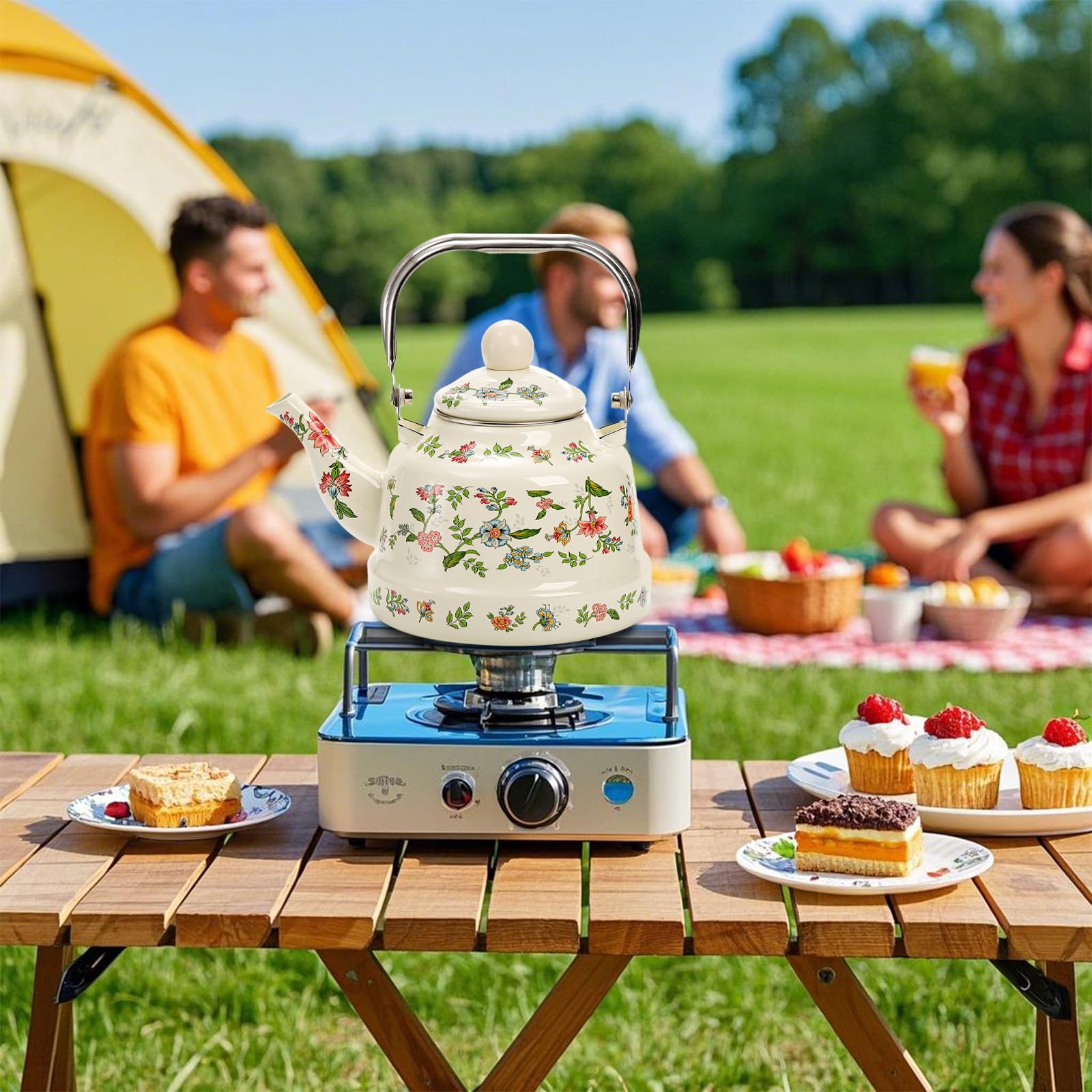 Jucoan heat-resistant stainless steel handle for cool grip