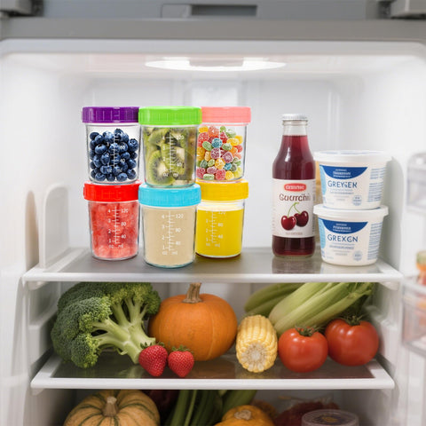 Jucoan jars are microwave and dishwasher safe for easy cleanup.