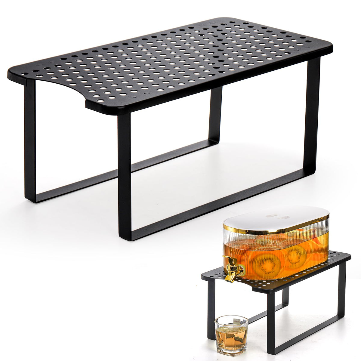 Jucoan water dispenser stand on countertop supports 1–5 gallon dispensers with sturdy stability for daily use