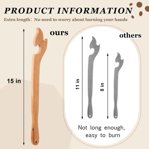 Juexica beech wood puller with smooth surface for easy maintenance.