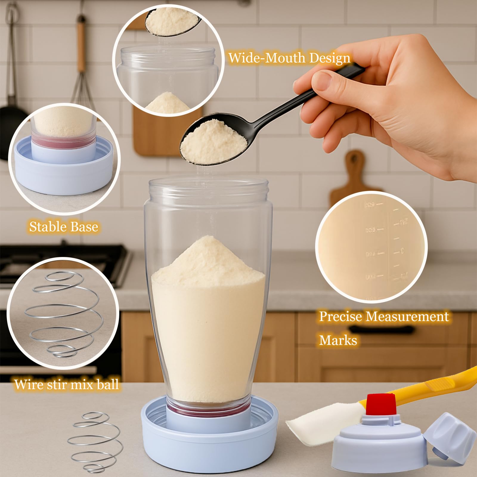 JUGGPENG batter dispenser with wide opening speeds up refills and mixing.