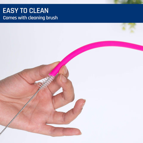 Juju World BPA-free silicone straws ensure safe sipping