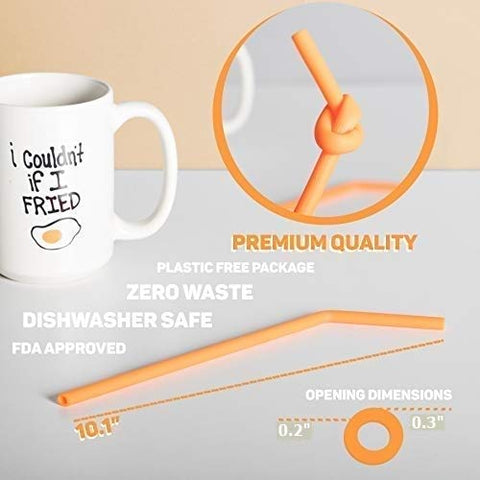 Juju World kid-friendly silicone straws, gentle on little mouths