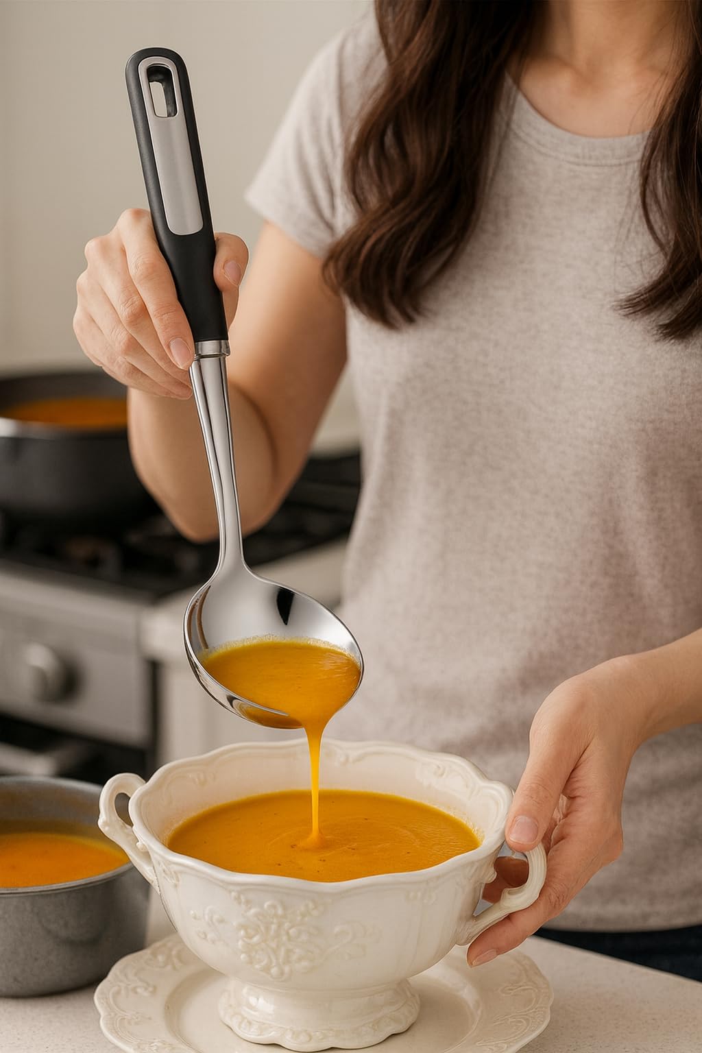 JULIPRO dishwasher-safe utensils for quick cleanup after meals.