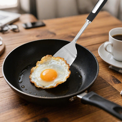 JULIPRO heat-resistant spatula withstands high temps without warping.