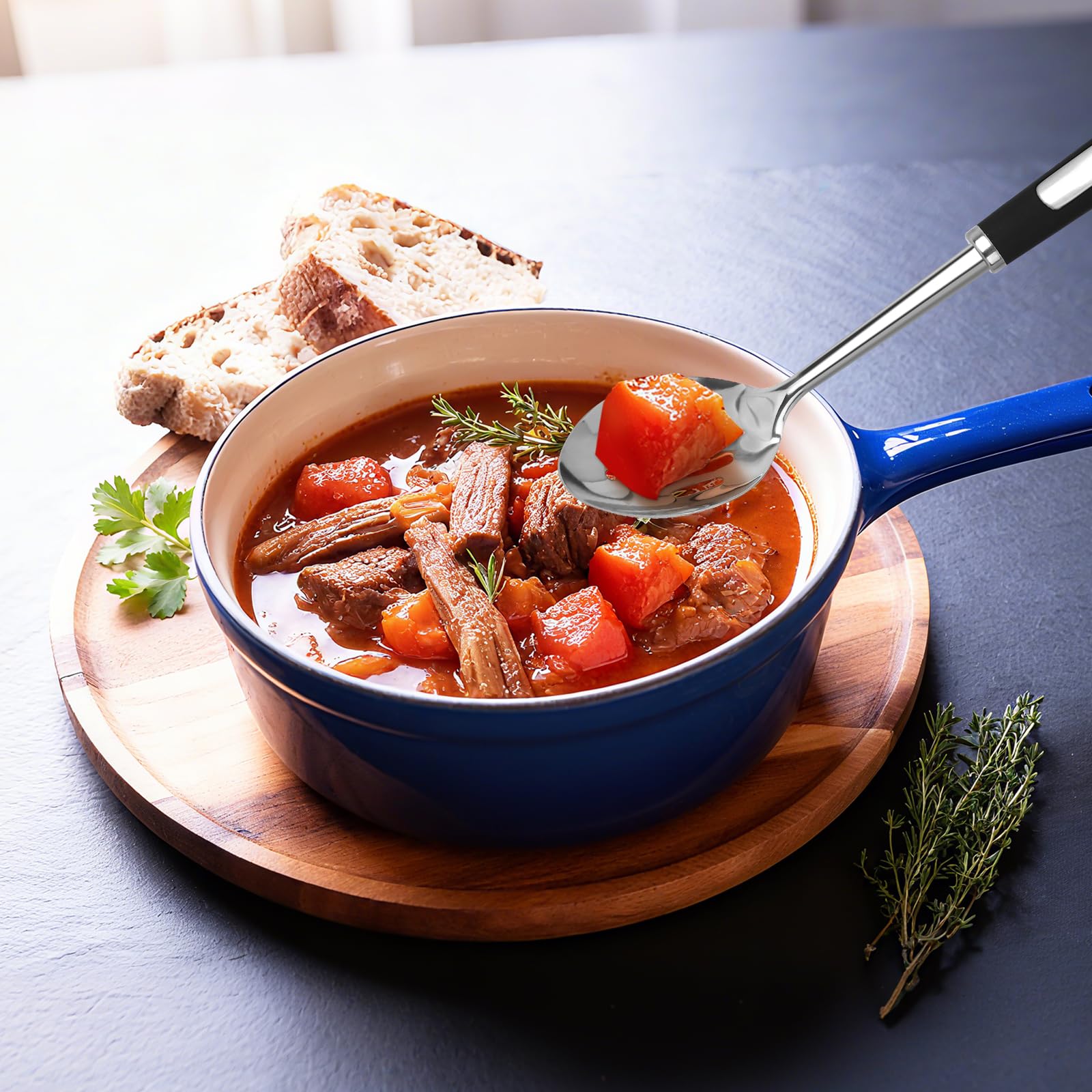 JULIPRO potato masher built for consistent, easy mashing