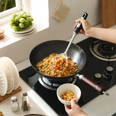 JULIPRO soup ladle from the 3-piece set ideal for serving hearty bowls