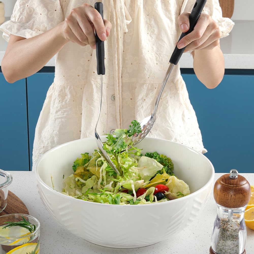 JULIPRO stainless steel spoons balance and durable kitchen tool set.