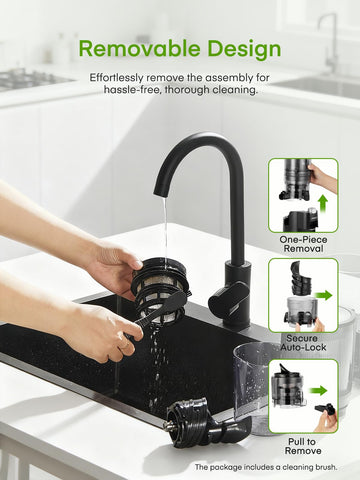 Julist cold press juicer quiet operation during mornings.