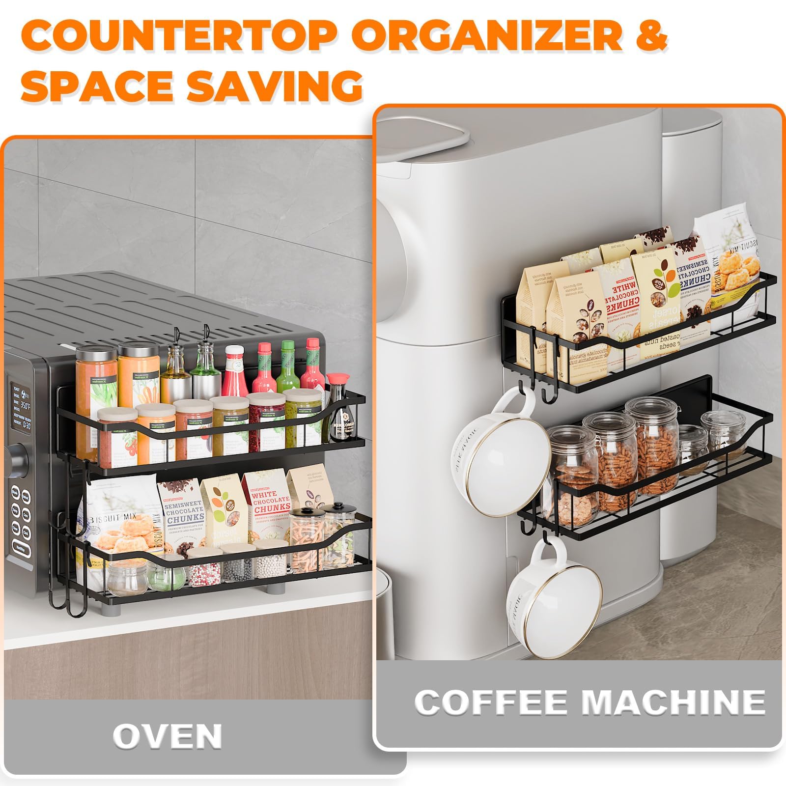 JulktLli secure magnetic hold helps reduce clutter and spills.