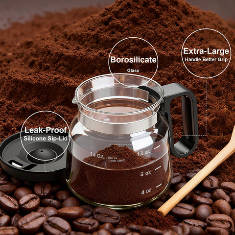 Julyxi durable easy-grip handle provides comfortable hold during sipping.