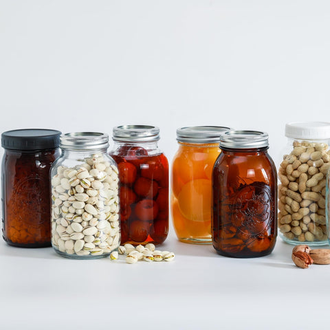 Jumterlee mason jar is reusable and easy to clean for everyday storage.
