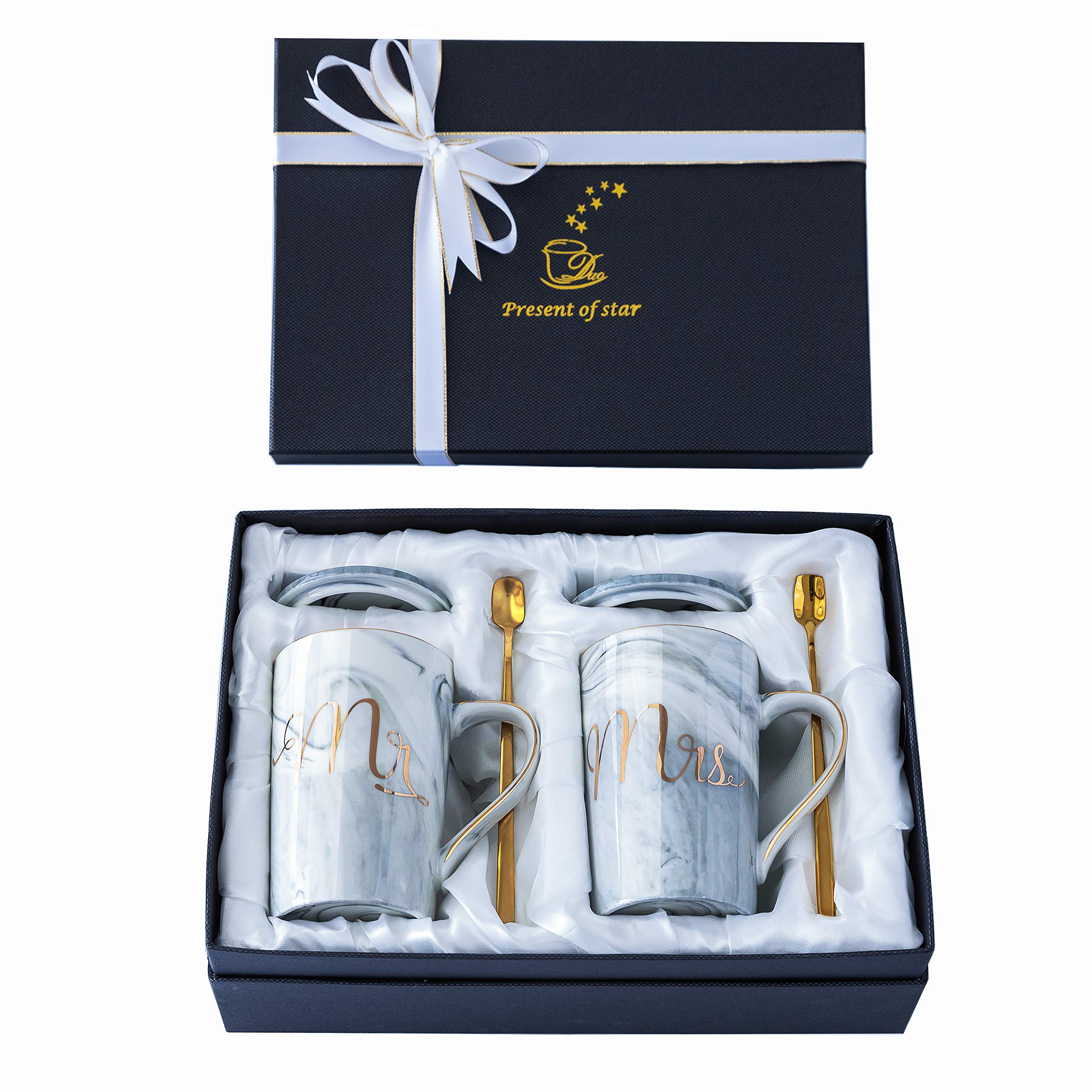 Jumway Mr mug grey with unique pattern ideal for couples' morning coffee