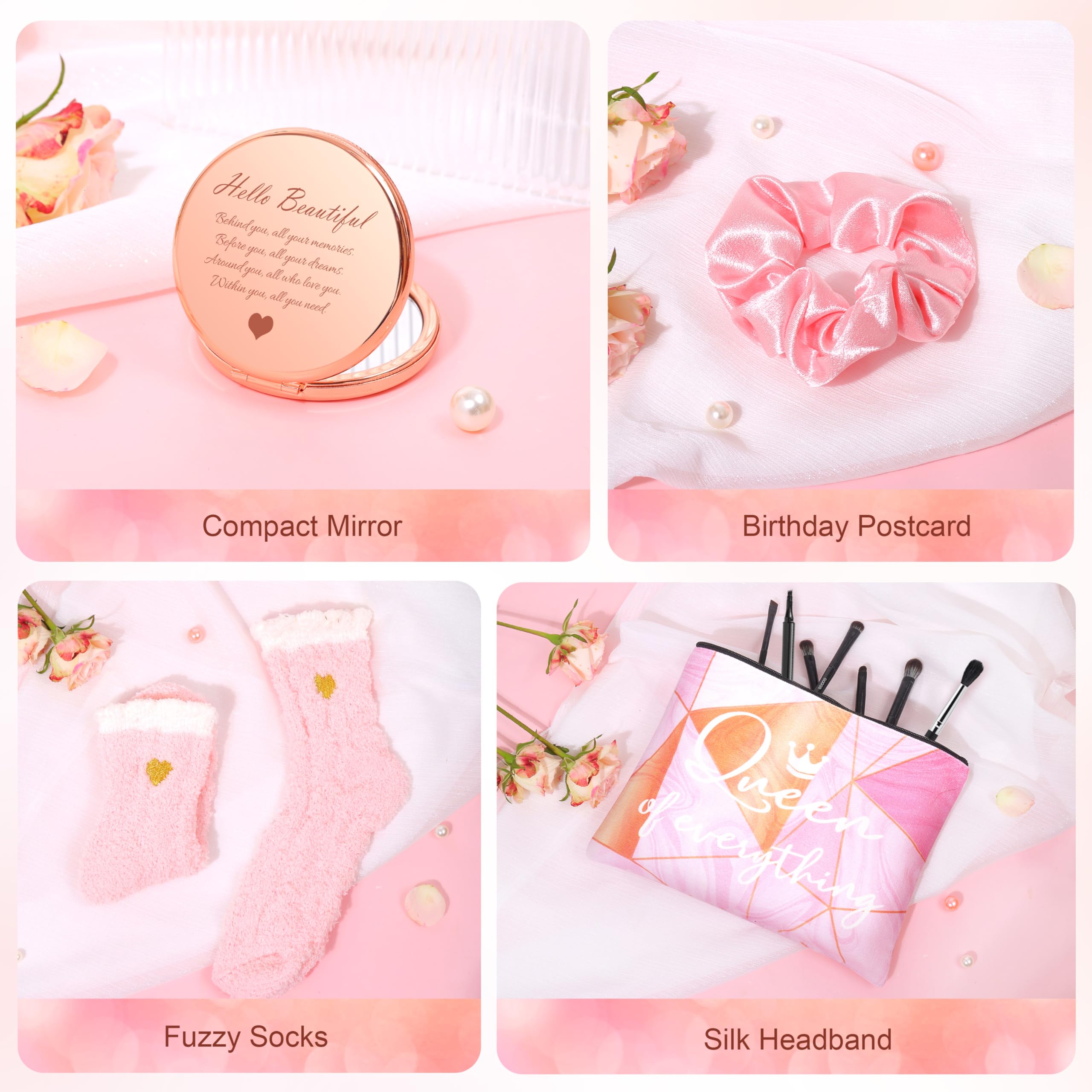 Jumway natural stone bracelet included with the mug set