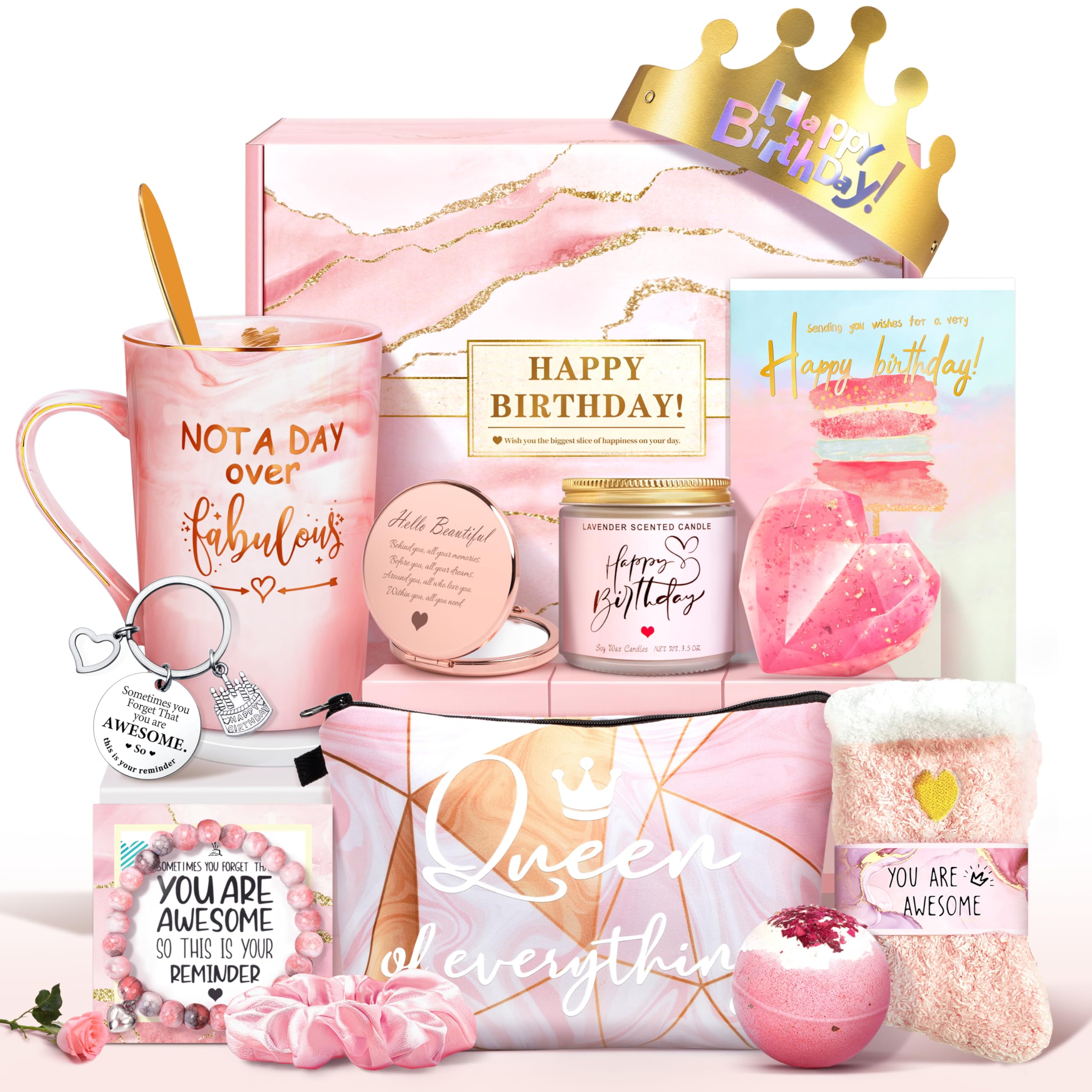 Jumway Not a Day Over Fabulous mug 14oz in gift set ready for gifting