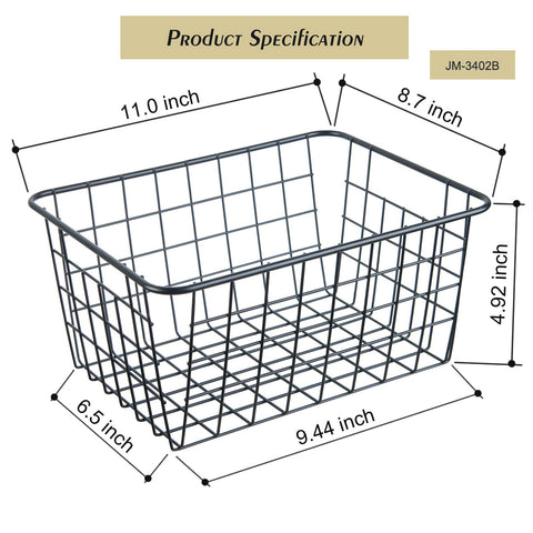 JUNCHU CHERRY multi purpose basket with vented design for fresh air circulation.