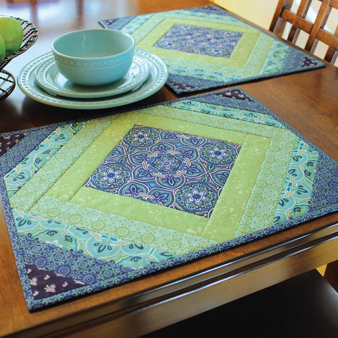 Includes pattern and batting in one package, ideal for stash fabrics and customization.