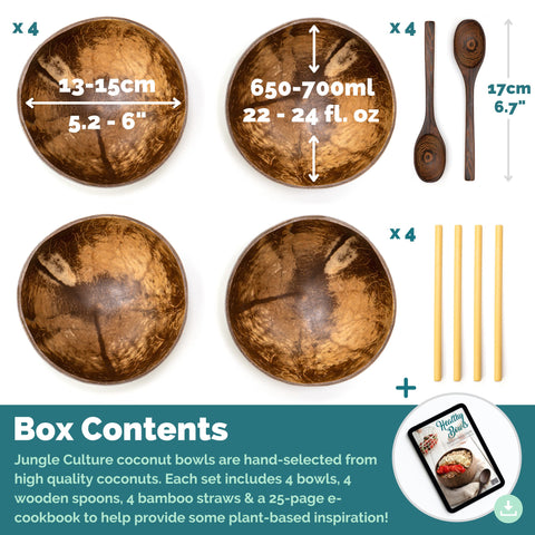 Jungle Culture wooden spoons set ideal for enjoying fruit bowls
