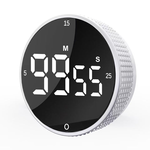 JUNVIL Upgrade Digital Timer with a large LED display for quick kitchen timing.