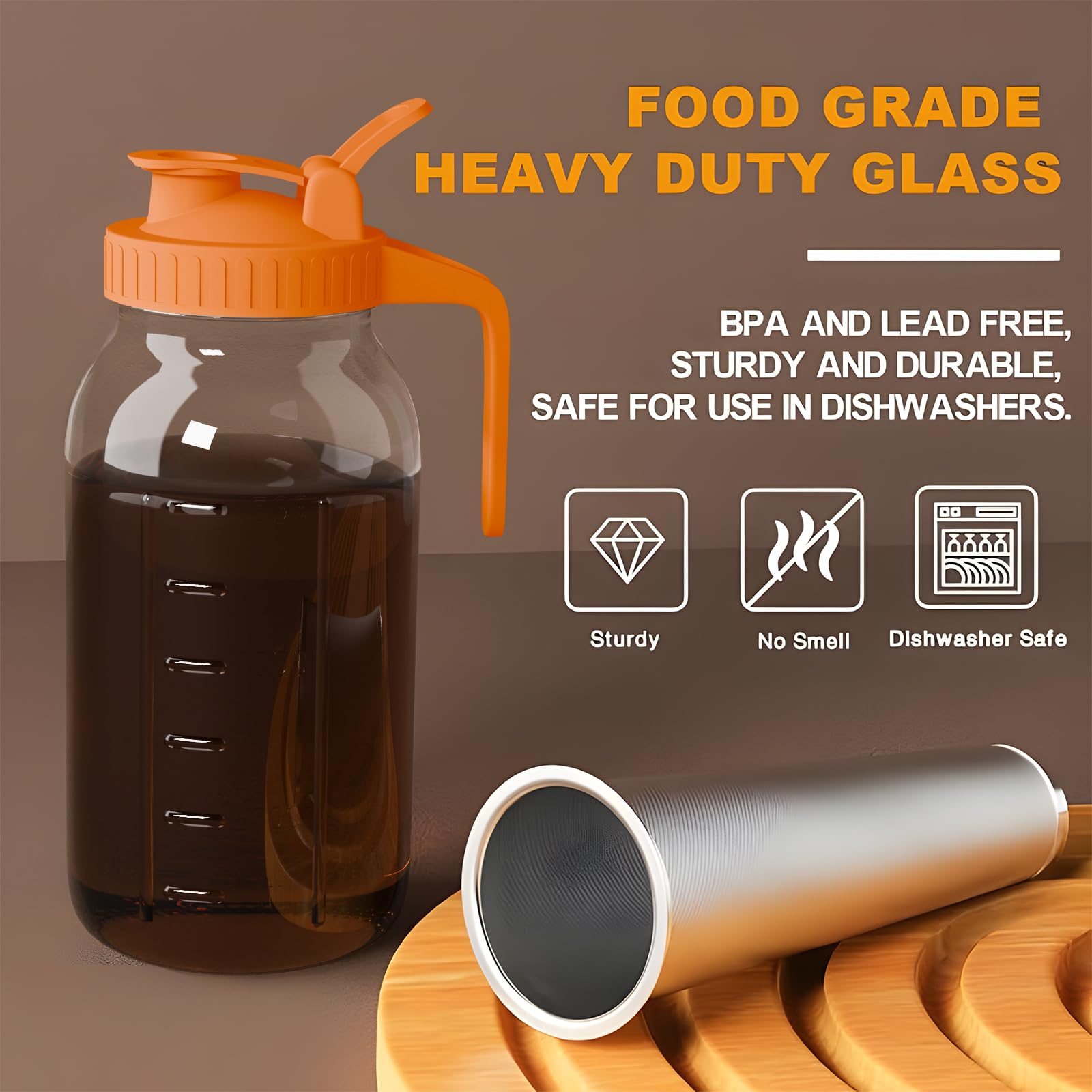 JunVpic stainless steel filter suitable for coffee, tea, and fruit drinks