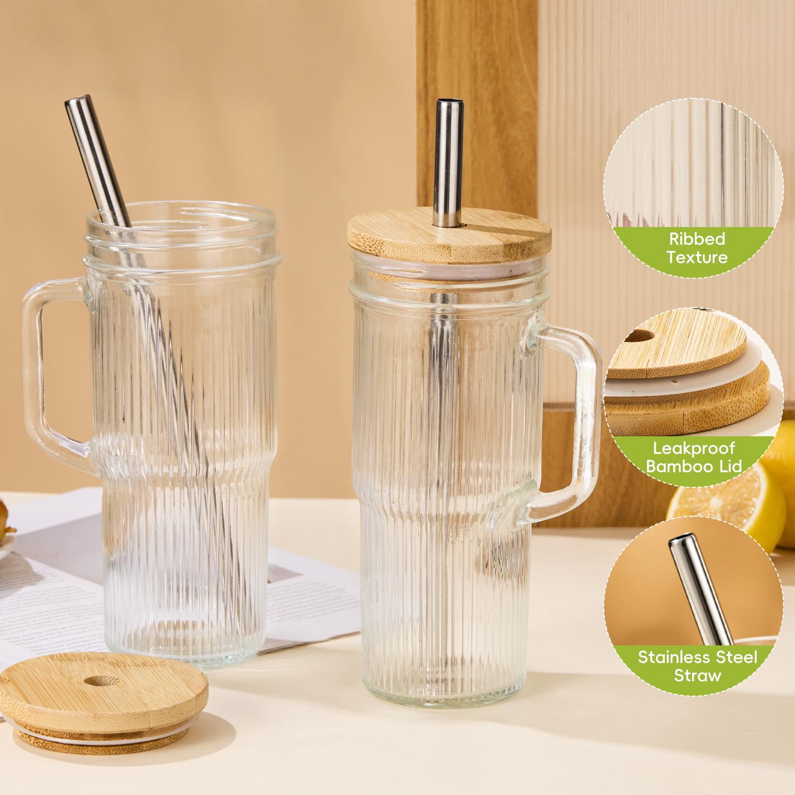 JunVpic stainless steel straws provide reusable, eco-friendly sipping.