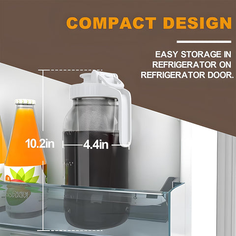 JunVpic wide-mouth design simplifies cleaning and access to drinks.