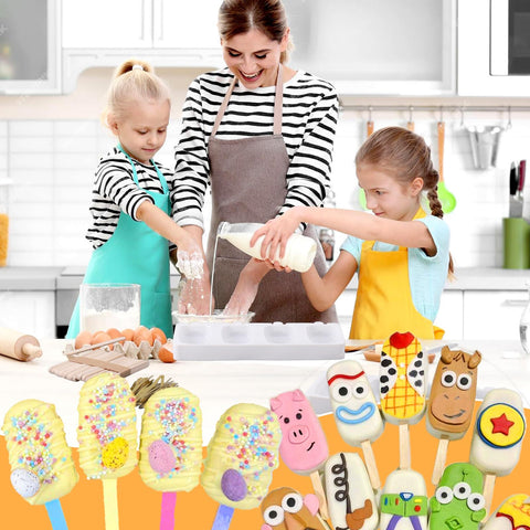 Juome cake pop mold kit finished cake pops ready to serve