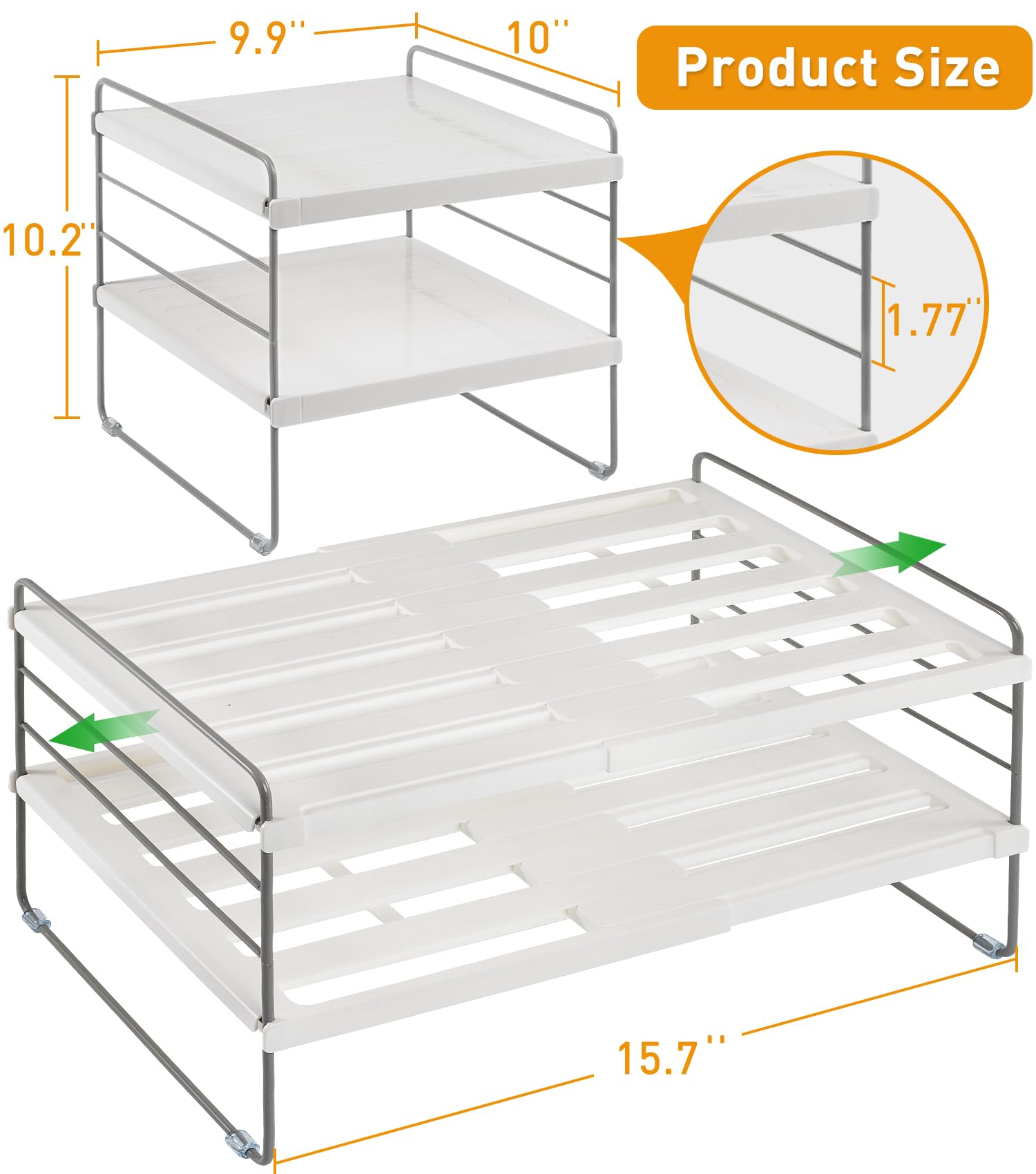 JUPELI sturdy steel wires support wraps with non-slip feet